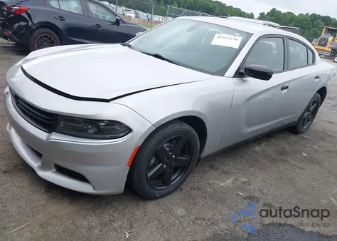 2019 Dodge Charger Police Awd из США, поврежденный, VIN 2C3CDXKT8KH559199